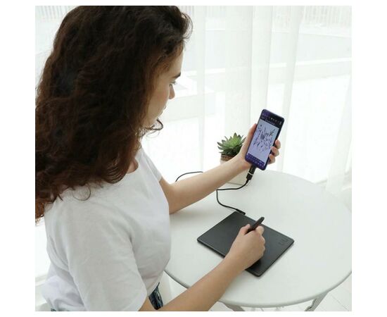 Графічний планшет Huion HS64, зображення 5 Графічний планшет Huion HS64, зображення 5