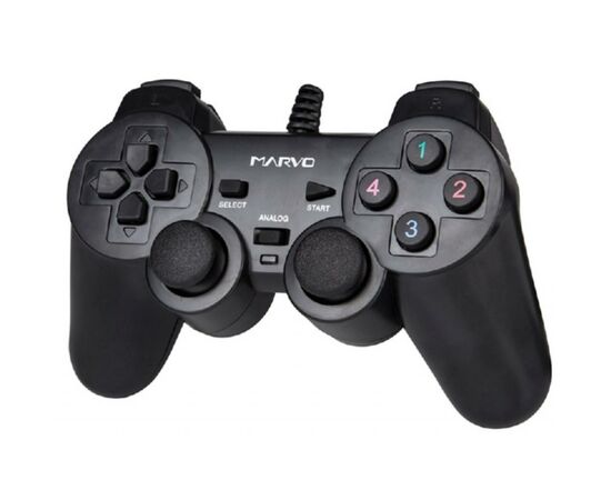 Геймпад Marvo GT-006 PC USB Black (GT-006), изображение 4 Геймпад Marvo GT-006 PC USB Black (GT-006), изображение 4