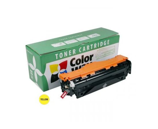 Картридж ColorWay для HP CLJ M351/M451 Yellow (CE412A) (CW-H412YM)