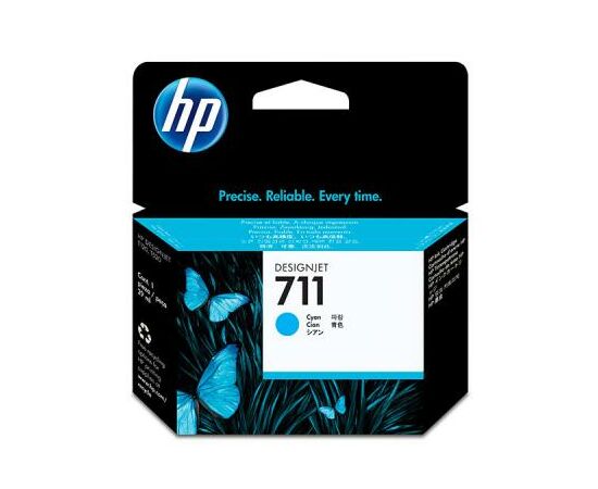 Картридж HP DJ No.711 DesignJet 120/520 3-Pack Cyan (CZ134A)