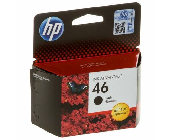 Картридж HP DJ No. 46 Ultra Ink Advantage Black (CZ637AE)
