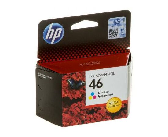 Картридж HP DJ No. 46 Ultra Ink Advantage Color (CZ638AE)
