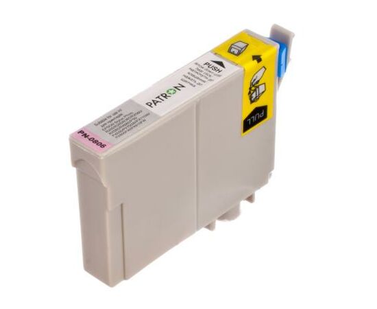 Картридж Patron EPSON R265/285/360,RX560/585/685,P50,PX650 LIGHT MAGENTA (T0 (PN-0806), изображение 4 Картридж Patron EPSON R265/285/360,RX560/585/685,P50,PX650 LIGHT MAGENTA (T0 (PN-0806), изображение 4
