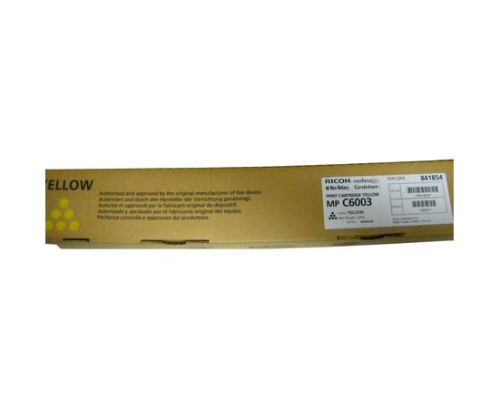 Тонер-картридж Ricoh MPC6003 YELLOW 22.5К (841854)