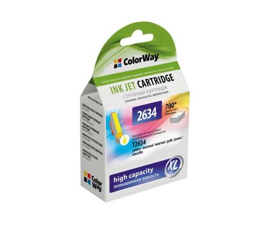 Картридж ColorWay для EPSON XP600/605/700 yellow (CW-EPT2634)