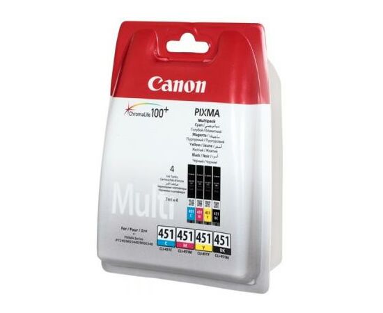 Картридж Canon CLI-451 C/M/Y/Bk Multi Pack (6524B004)