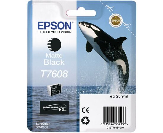 Картридж Epson SureColor SC-P600 matte black (C13T76084010)