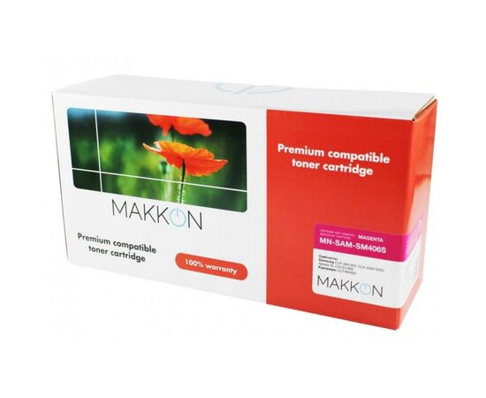 Картридж Makkon Samsung CLT-M406S (SM406S) 1k magenta (MN-SAM-SM406S)