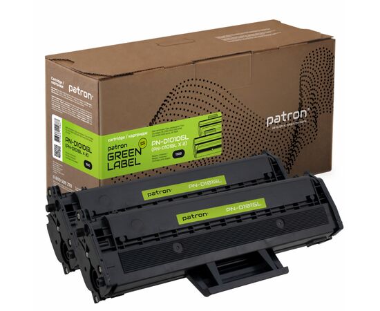 Картридж Patron SAMSUNG MLT-D101S (ML-2160) GREEN Label (DUAL PACK) (PN-D101DGL)