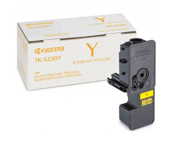 Тонер-картридж Kyocera TK-5230Y yellow (1T02R9ANL0)