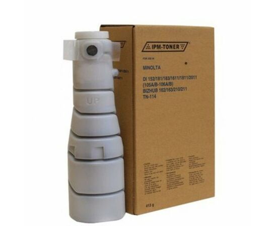Тонер-картридж IPM Konica Minolta TN-114/TYPE105A/105B/106A/106B/302A/302B 413г (TKMN13)