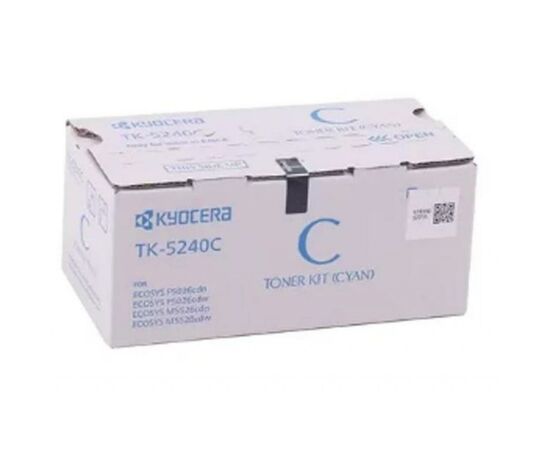 Тонер-картридж Kyocera TK-5240C Cyan (1T02R7CNL0), изображение 3 Тонер-картридж Kyocera TK-5240C Cyan (1T02R7CNL0), изображение 3