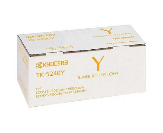 Тонер-картридж Kyocera TK-5240Y Yellow 3K (1T02R7ANL0), изображение 3 Тонер-картридж Kyocera TK-5240Y Yellow 3K (1T02R7ANL0), изображение 3