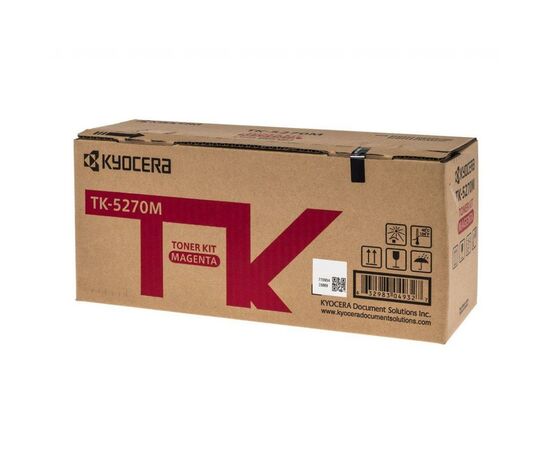 Тонер-картридж Kyocera TK-5270M Magenta 6K (1T02TVBNL0), зображення 2 Тонер-картридж Kyocera TK-5270M Magenta 6K (1T02TVBNL0), зображення 2
