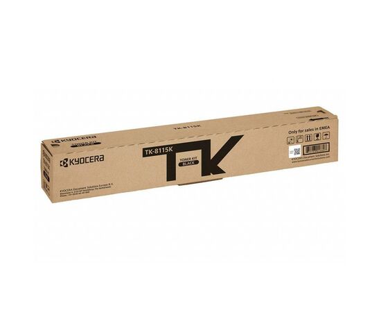 Тонер-картридж Kyocera TK-8115K Black 12K (1T02P30NL0), зображення 2 Тонер-картридж Kyocera TK-8115K Black 12K (1T02P30NL0), зображення 2
