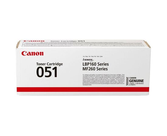 Картридж Canon 051 Black 1.7K (2168C002), изображение 3