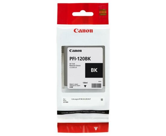 Картридж Canon PFI-120 black, 130ml (2885C001AA), изображение 2 Картридж Canon PFI-120 black, 130ml (2885C001AA), изображение 2