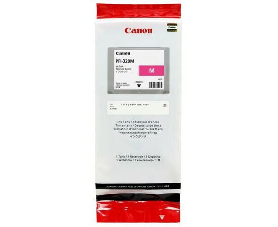 Картридж Canon PFI-320 Magenta, 300ml (2892C001AA), изображение 2 Картридж Canon PFI-320 Magenta, 300ml (2892C001AA), изображение 2