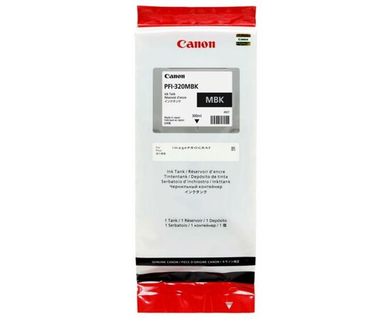 Картридж Canon PFI-320 Matte Black, 300ml (2889C001AA), изображение 2 Картридж Canon PFI-320 Matte Black, 300ml (2889C001AA), изображение 2