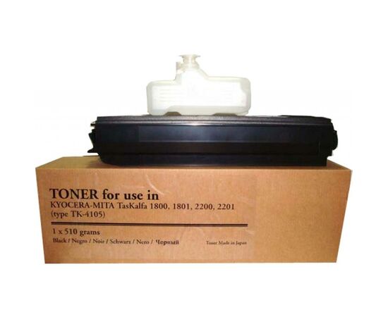Тонер-картридж Tomoegawa KYOCERA TK-4105 (510г) TASKalfa 1800/1801/2200/2201 (PY444Y.611)