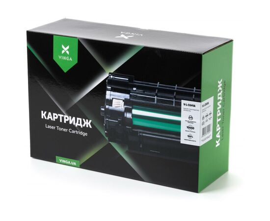 Картридж Vinga CANON 041 Black (V-L-C041A), изображение 5 Картридж Vinga CANON 041 Black (V-L-C041A), изображение 5