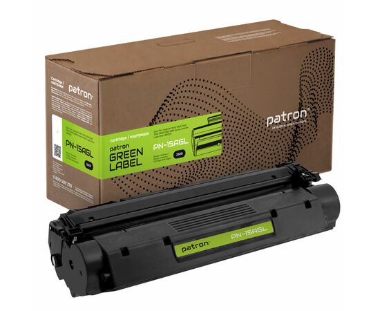 Картридж Patron HP LJ C7115A GREEN Label (PN-15AGL)