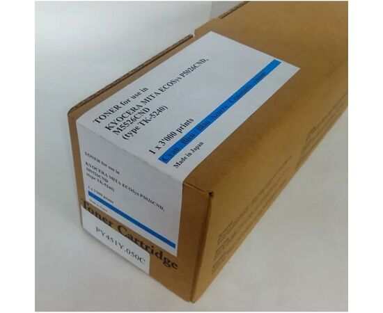Тонер-картридж Tomoegawa KYOCERA TK-5240C Cyan + chip (PY451Y.050C)