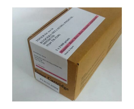 Тонер-картридж Tomoegawa KYOCERA TK-5240M Magenta + chip (PY451Y.050M)