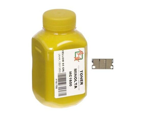 Тонер MINOLTA MC1600/1680 (+chip) Yellow AHK (1501352)