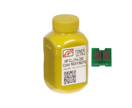 Тонер HP CLJ Pro 200/M251/M276n (131A) Yellow+chip AHK (1505160/1500738)
