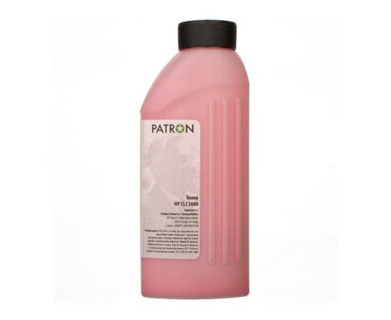 Тонер HP CLJ 2600 MAGENTA 100г Patron (T-PN-HCLJ2600-M-100), изображение 2 Тонер HP CLJ 2600 MAGENTA 100г Patron (T-PN-HCLJ2600-M-100), изображение 2
