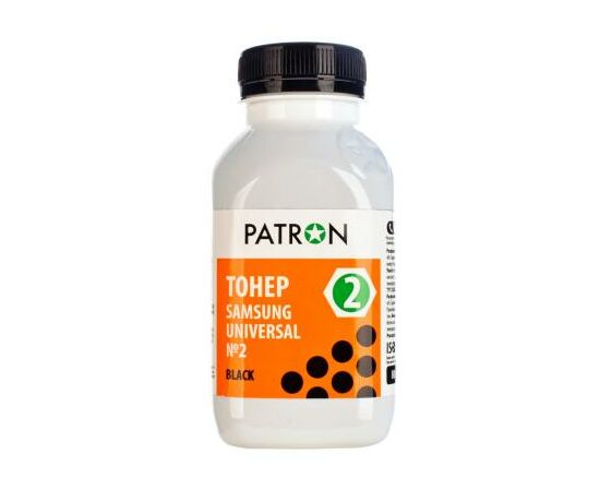 Тонер SAMSUNG Universal №2 80г Patron (PN-SU2-080), изображение 2 Тонер SAMSUNG Universal №2 80г Patron (PN-SU2-080), изображение 2