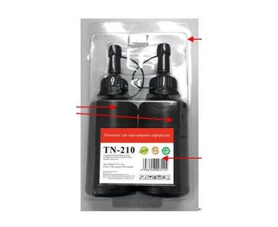 Тонер Pantum PC-230R/PC-211EV (2тонера + 2чипа) (TN-210)