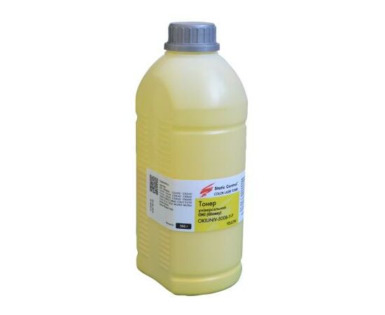 Тонер Okidata universal 500г yellow Static Control (OKIUNIV-500B-Y-P)