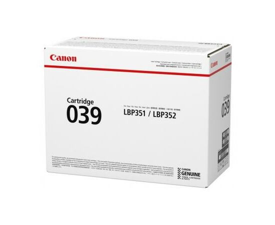 Тонер Canon 039 Black (0287C001)