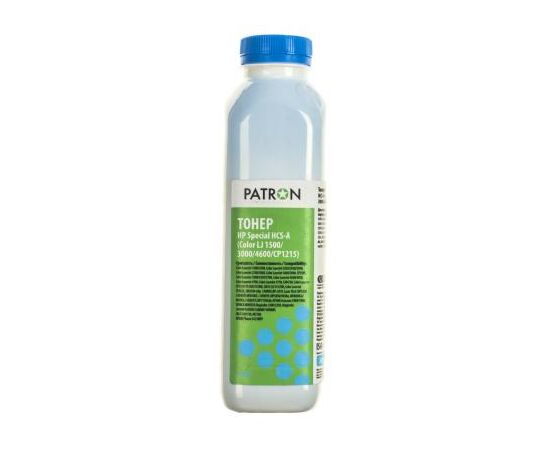 Тонер HP CLJ 1500/3000/4600/CP1215) CYAN 250г Patron (HCS-A-C-250)