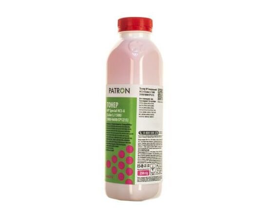 Тонер HP CLJ 1500/3000/4600/CP1215) MAGENTA 250г Patron (HCS-A-M-250), изображение 2 Тонер HP CLJ 1500/3000/4600/CP1215) MAGENTA 250г Patron (HCS-A-M-250), изображение 2