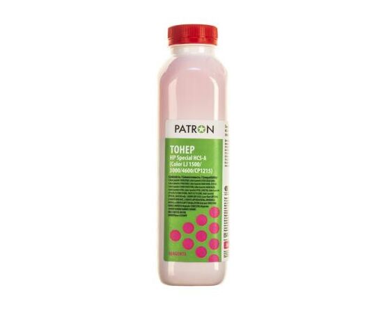 Тонер HP CLJ 1500/3000/4600/CP1215) MAGENTA 250г Patron (HCS-A-M-250)