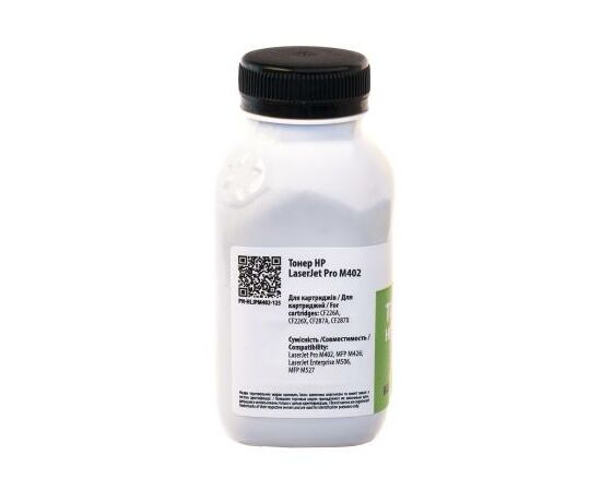 Тонер HP LJ PRO M402 (CF226A) 125г Patron (PN-HLJPM402-125), изображение 4 Тонер HP LJ PRO M402 (CF226A) 125г Patron (PN-HLJPM402-125), изображение 4