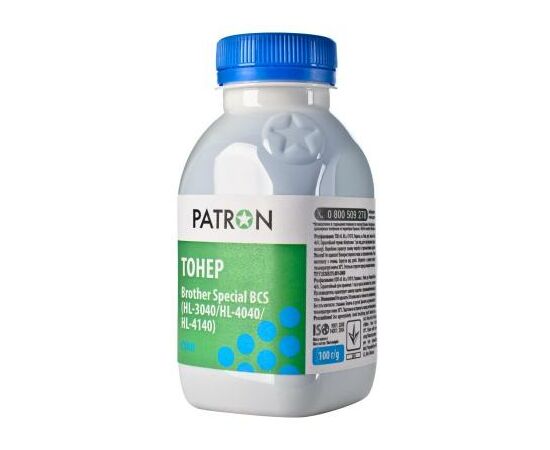 Тонер Brother HL-3040/4040/4140 BCS CYAN 100г Patron (PN-BCS-C-100), изображение 2 Тонер Brother HL-3040/4040/4140 BCS CYAN 100г Patron (PN-BCS-C-100), изображение 2
