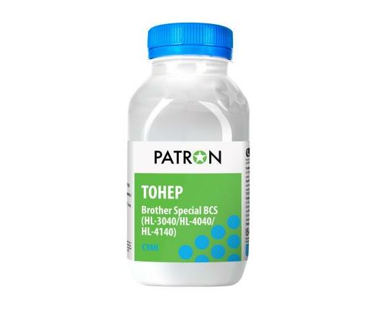 Тонер Brother HL-3040/4040/4140 BCS CYAN 100г Patron (PN-BCS-C-100)