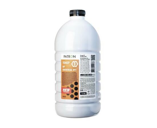 Тонер HP LJ Universal №1 1кг (LJ1010/1200/P2035) Patron (PN-HU1-1)