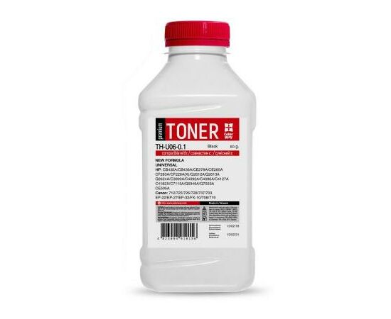 Тонер HP LJ P1005/1006 (CB435A) Premium 60g ColorWay (TH-U06-0.6)