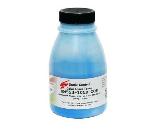 Тонер HP CLJ Enterprise M553 cyan Static Control (HM553-105B-COS)