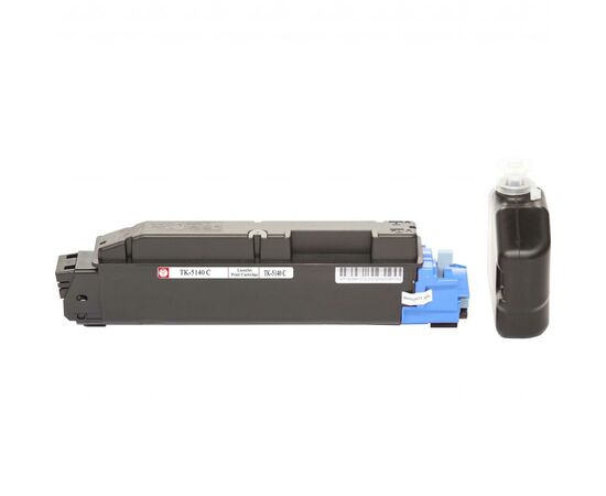 Тонер-картридж BASF Kyoсera TK-5140 Cyan, 1T02NRCNL0 (KT-TK5140C), изображение 2 Тонер-картридж BASF Kyoсera TK-5140 Cyan, 1T02NRCNL0 (KT-TK5140C), изображение 2