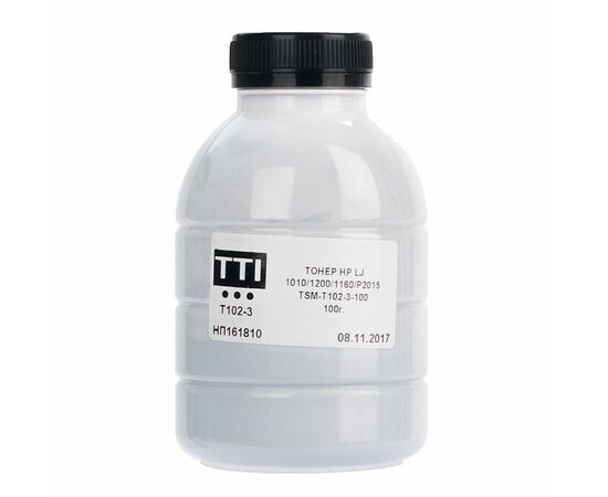 Тонер HP LJ1010/1200/1160/P2015 (100г) TTI (TSM-T102-3-100)
