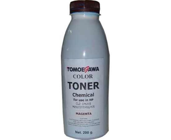 Тонер HP CLJ CP1215/M252/277/451/475 Chemical (200г) Magenta Tomoegawa (THP1215M200)