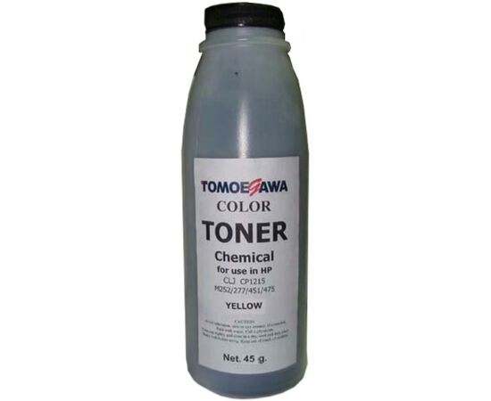 Тонер HP CLJ CP1215/M252/277/451/475 Chemical (45г) Yellow Tomoegawa (THP1215Y45)