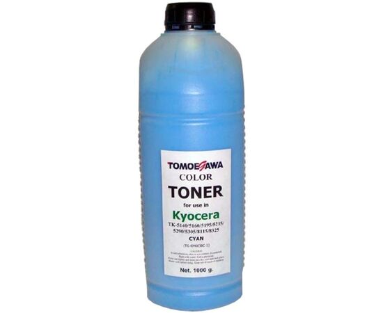 Тонер KYOCERA TK-5140/5195/5215/5305/8115 1кг Cyan Tomoegawa (TG-KM6030C-1)