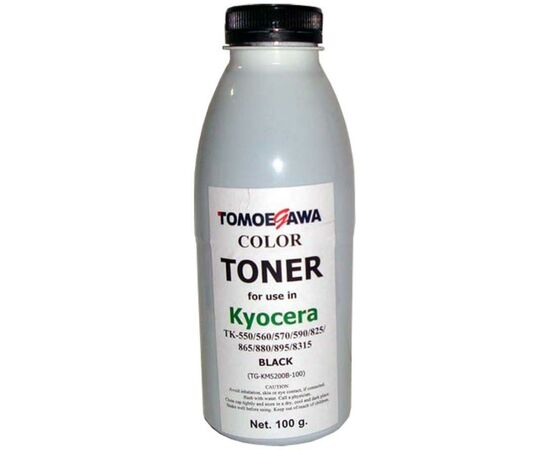 Тонер KYOCERA TK-550/825/865/880/895/8315 100г Black Tomoegawa (TG-KM5200B-100)